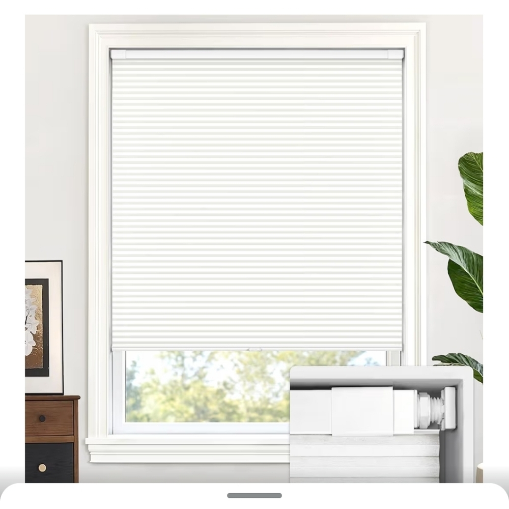 LazBlinds Cordless Cellular Shades 37"Wx 48"H